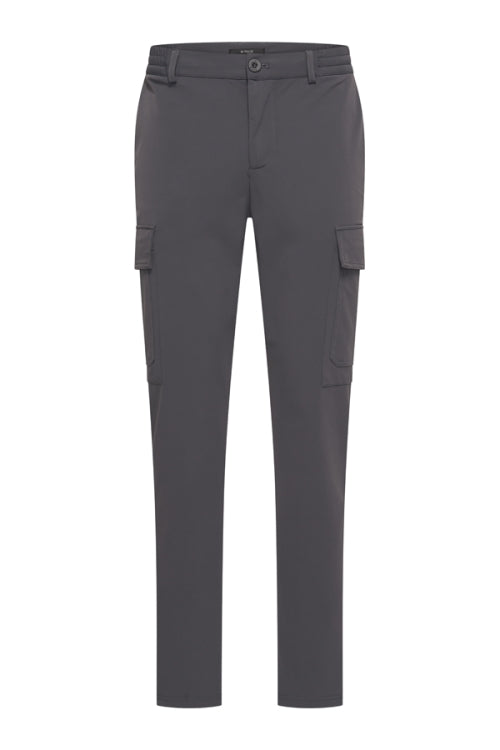 Dark grey travel straight cargo pantalon