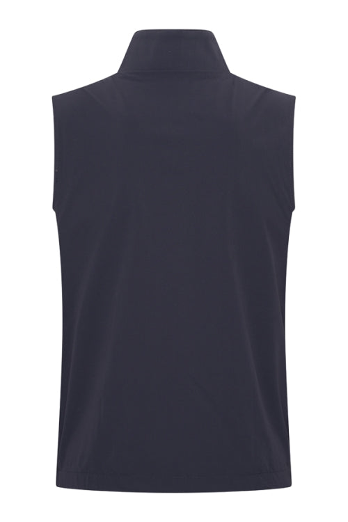 Dark grey & Navy re-versible gilet