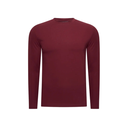 Burgundy glans Longsleeve