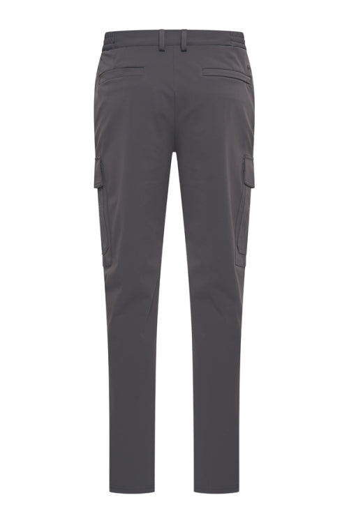 Dark grey travel straight cargo pantalon