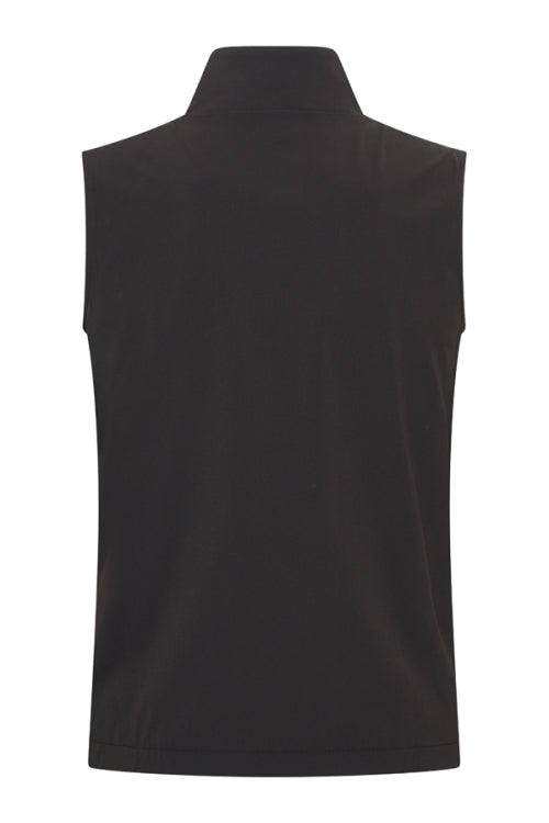 Black & Dark grey re-versible gilet
