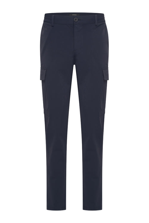Navy travel straight cargo pantalon