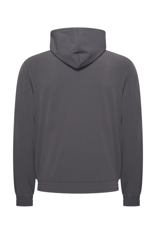 Dark Grey travel hooded jacket