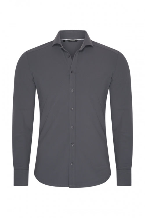 Dark grey glans blouse
