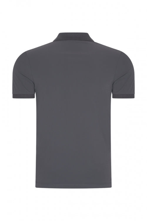 Dark grey glans polo