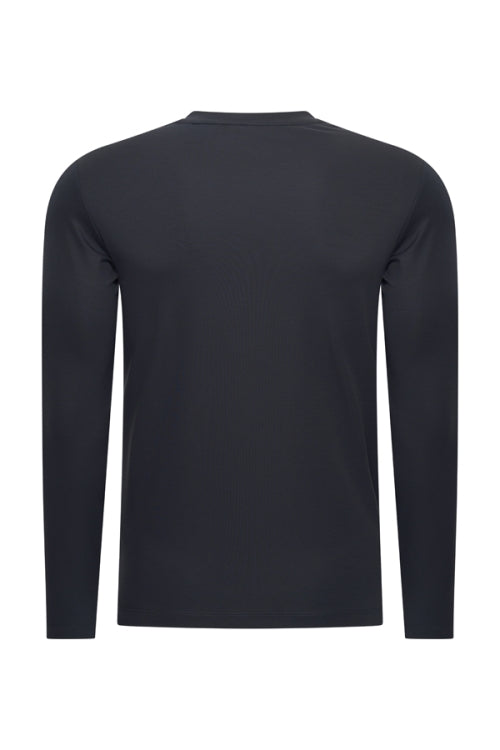 Navy glans Longsleeve