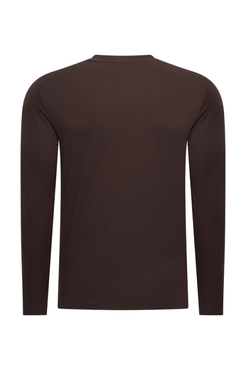 Espresso glans Longsleeve