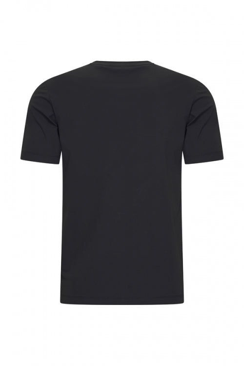 Black glans T-shirt