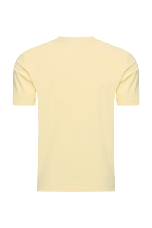 Pastel yellow shiny T-shirt