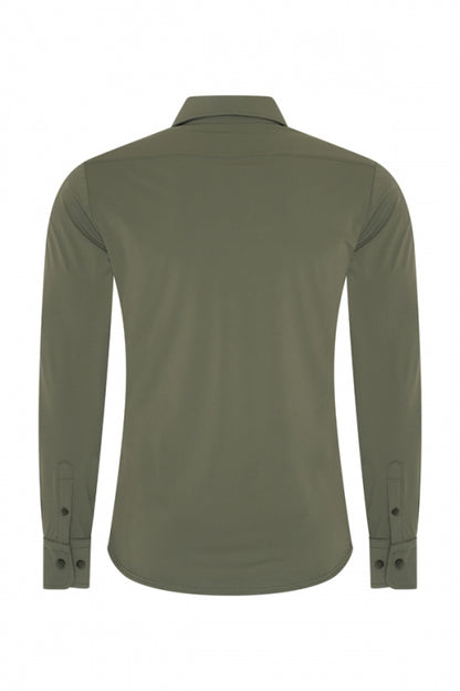 Deep Depth glans blouse