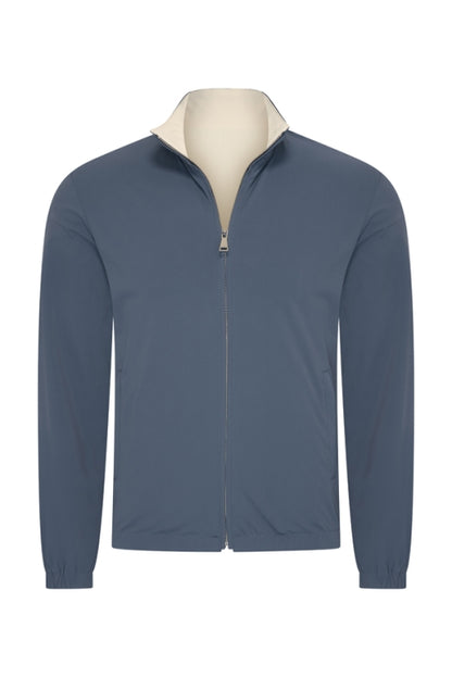 Cloud blue & Kit re-versible jacket