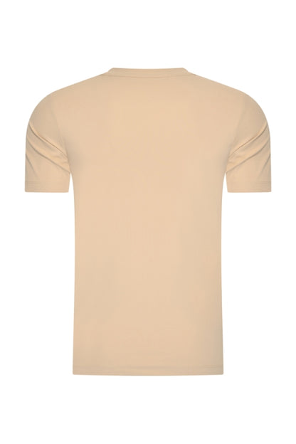 Beige shiny T-shirt