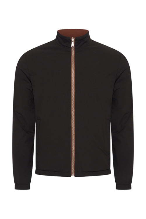 Brown stone & black Re-versible Jacket