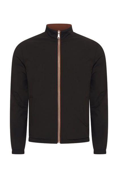 Brown stone & black Re-versible Jacket