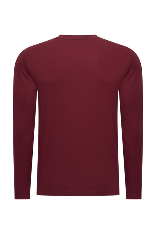 Burgundy glans Longsleeve