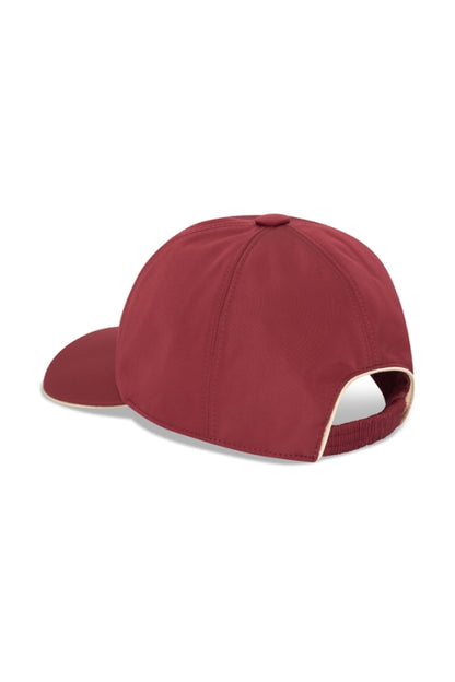 Microfibre Cap - Burgundy