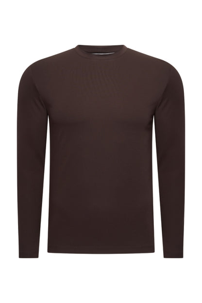 Espresso glans Longsleeve