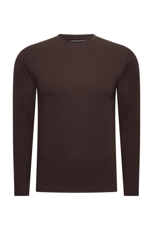 Espresso glans Longsleeve