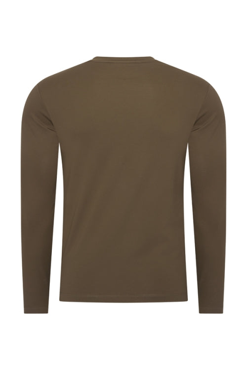 Olive shiny Longsleeve