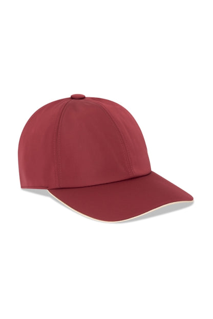 Microfibre Cap - Burgundy