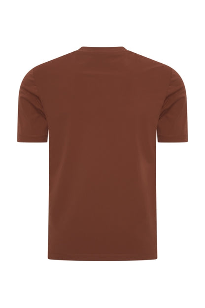 Brown stone shiny T-shirt