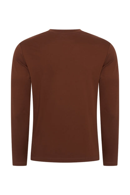 Brown stone shiny Longsleeve