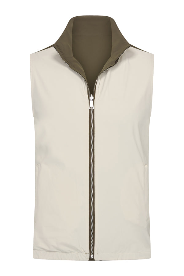Olive & kit re-versible gilet