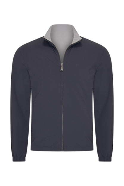 Elephant grey & dark grey re-versible jacket