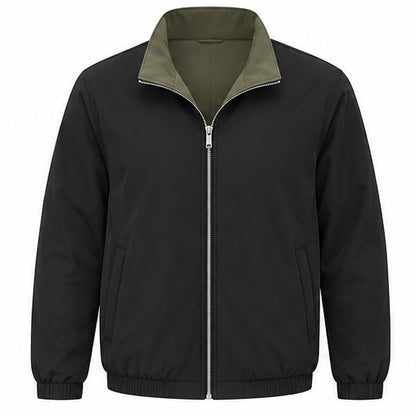Black & Olive Re-versible Jacket