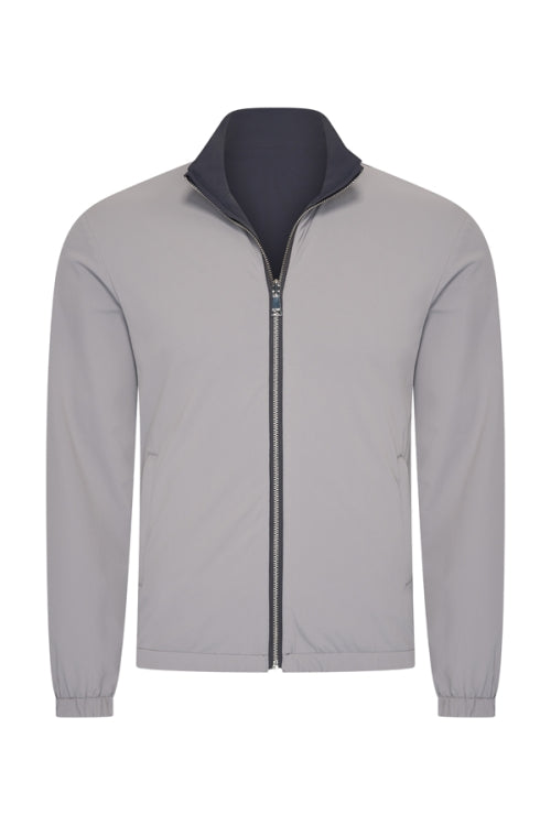 Elephant grey & dark grey re-versible jacket