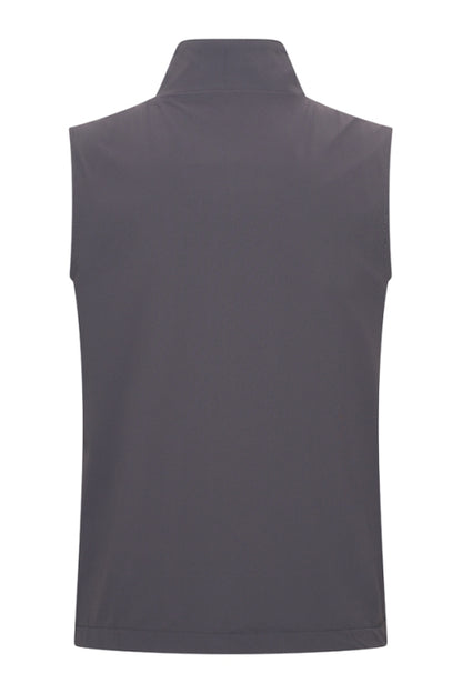 Navy & dark grey re-versible gilet