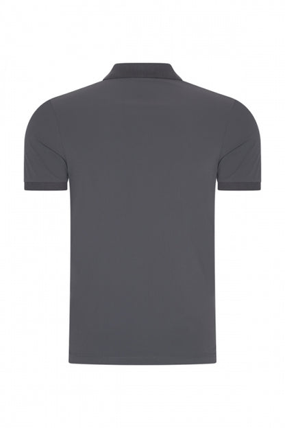 Dark grey glans polo