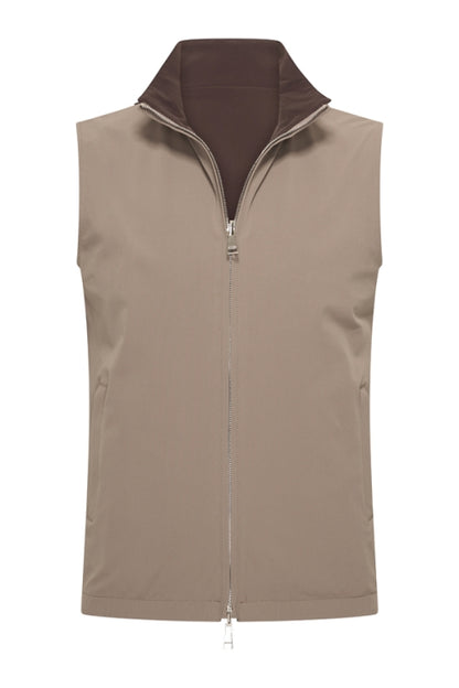 Espresso & falcon re-versible gilet