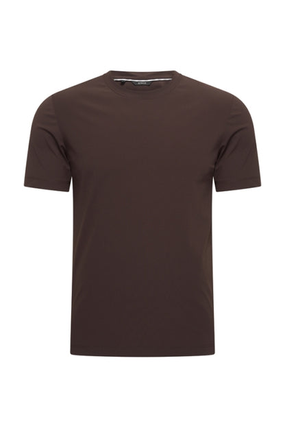 Espresso glans T-shirt