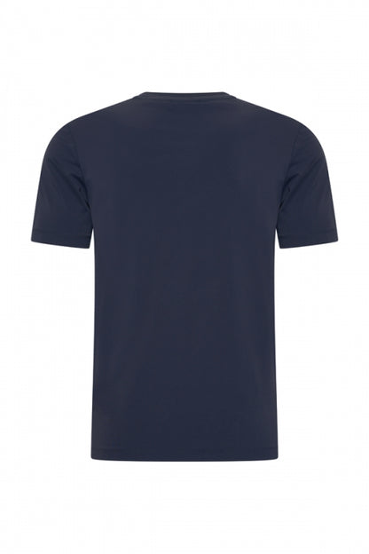 Navy shiny T-shirt