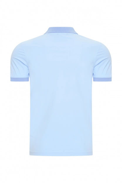 Light blue glans polo