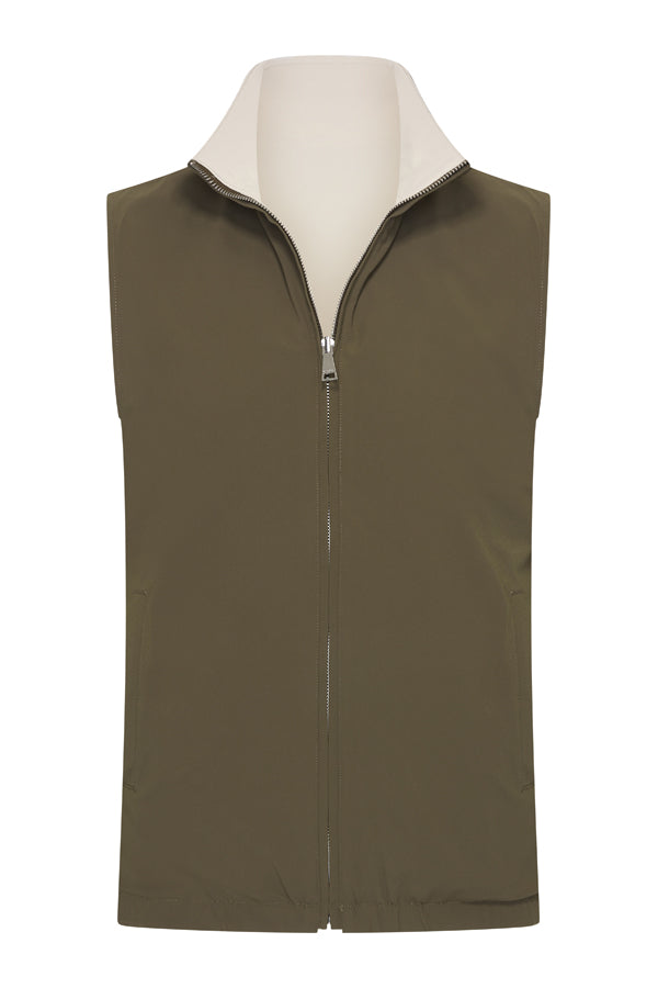 Olive & kit re-versible gilet