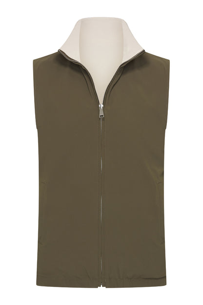 Olive & kit re-versible gilet