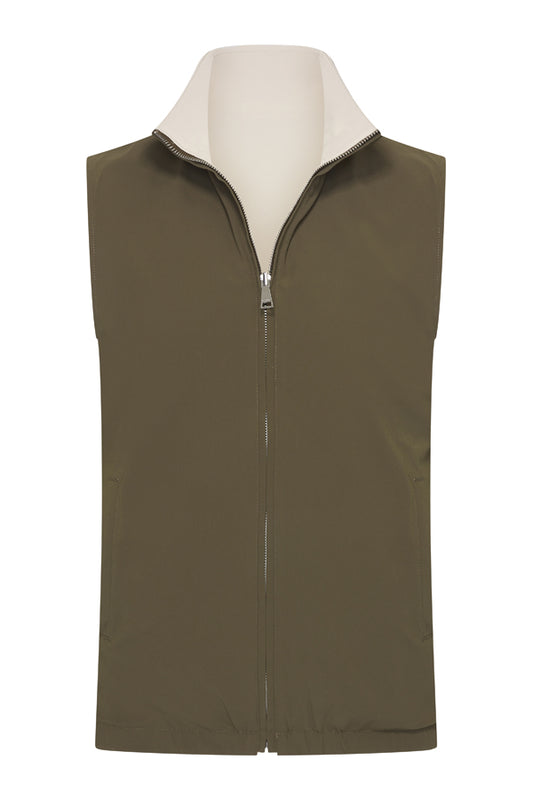 Olive & kit re-versible gilet