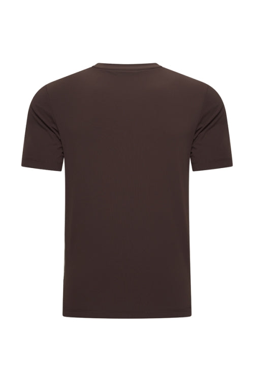 Espresso glans T-shirt