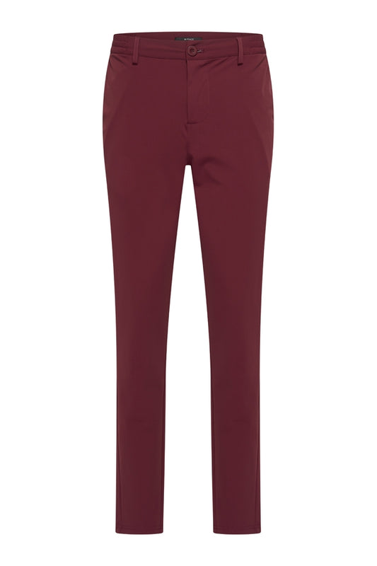 Burgundy travel pantalon