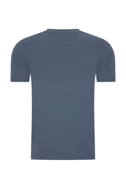 Cloud blue shiny T-shirt