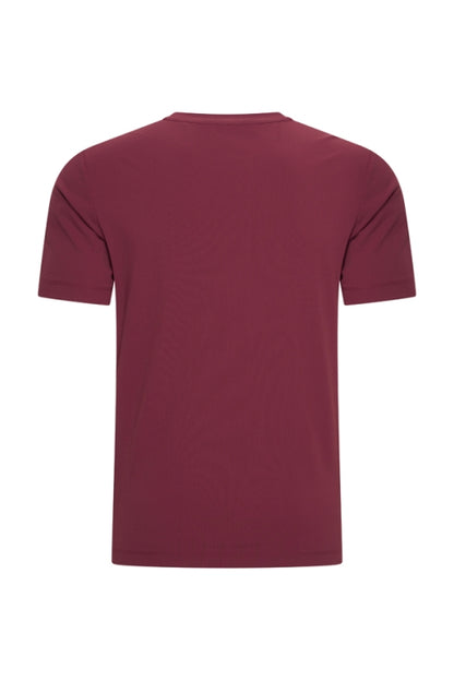 Burgundy glans T-shirt