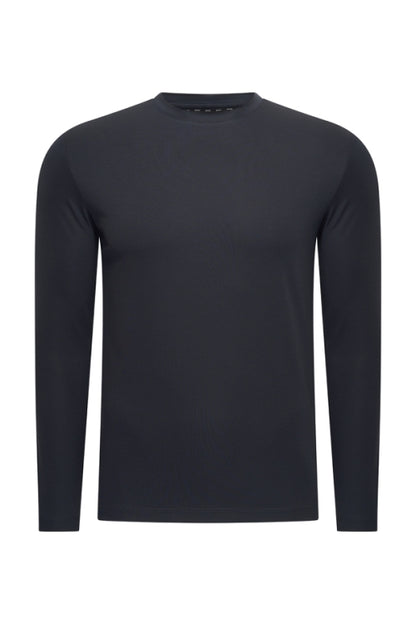 Navy glans Longsleeve