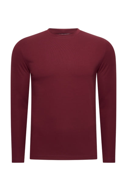 Burgundy glans Longsleeve