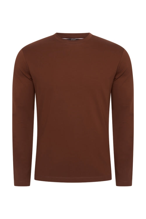Brown stone shiny Longsleeve