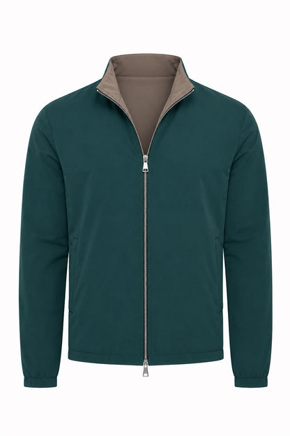 Teal Blue & Falcon re-versible Jacket