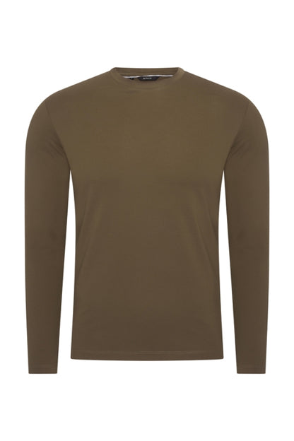Olive shiny Longsleeve
