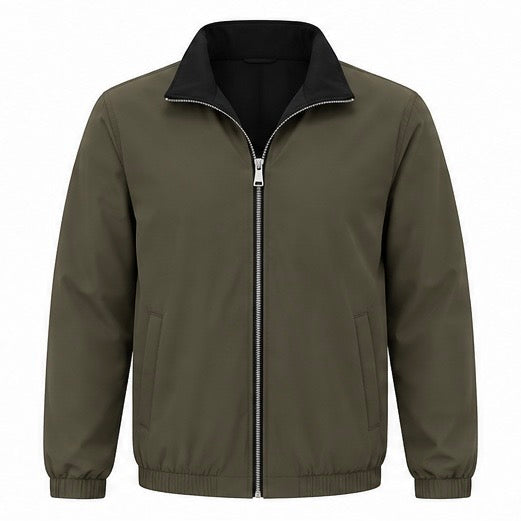 Black & Olive Re-versible Jacket