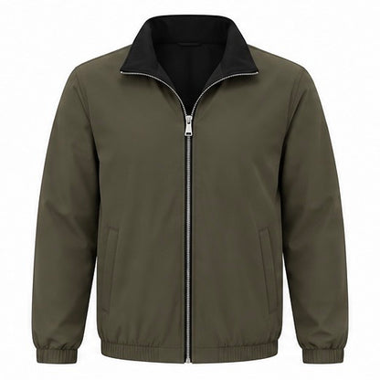 Black & Olive Re-versible Jacket